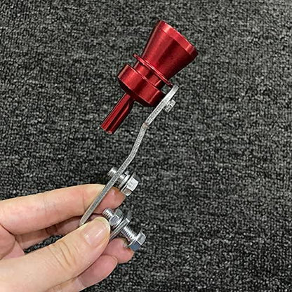 Medium Universal Turbo Sound Noise Exhaust Muffler Pipe Whistle Valve🚗💨