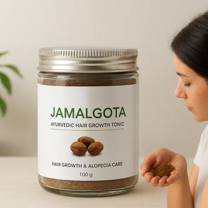 🌿 Jamalgota Ayurvedic Hair Growth Powder Buy 1 Get 1 Free✅